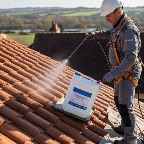 Démoussage Expert sur toiture